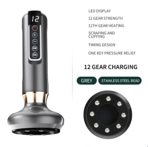 Electric Vacuum Cupping Massager For Body Anti-Cellulite - Bellarte Enchanté Electric Vacuum Cupping Massager For Body Anti-Cellulite